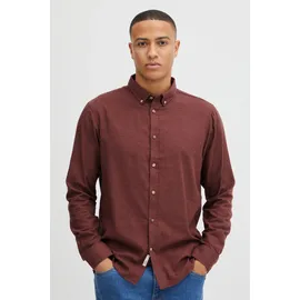 !Solid Langarmhemd rot XL