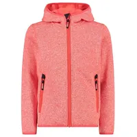 CMP KID G Jacket Fix Hood red fluo-antracite (17CP)