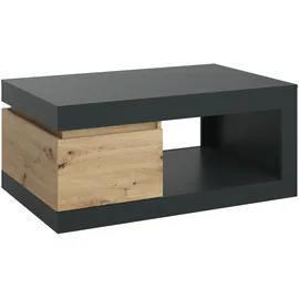 Die Möbelfundgrube Luci Grau Eiche 110 x 50 x 70 cm
