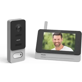 Philips WelcomeEye Wireless Video-Türsprechanlage 7 Zoll