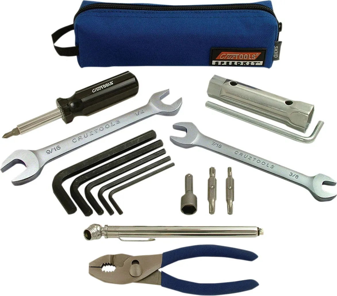 Cruztools SpeedKit Harley-Davidson, kit d outils - Bleu