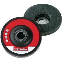 PROMAT Vlies-Kompaktscheibe BUF017 D.125mm Bohrungs-D.22,23mm m.Fiberglasrücken anth.
