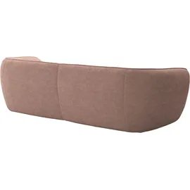 sit&more Big-Sofa SIT & MORE "Neapel", rosa (rose), B:290cm H:86cm T:121cm, 100% Polyester, Sofas, Big-Sofa