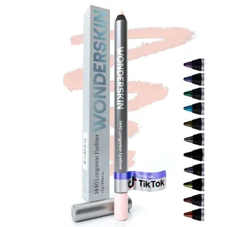 Wonderskin 1440 Longwear Pinker Eyer Liner-Stift – Wasserfester, anspitzbarer und wischfester Kajalstift (Icing)