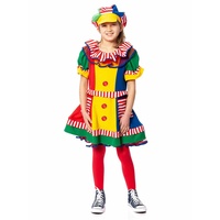 Kostümplanet Clown-Kostüm Kinder Mädchen Kinderkostüm Claun (128)