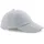 Beechfield 6-Panel Kappe light grey