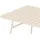 vente-unique Gartentisch 160 x 0 x 0 cm Beige