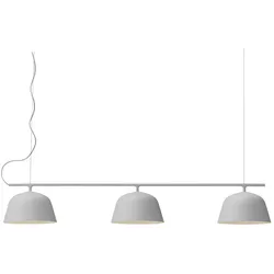 Muuto - Ambit Rail Pendelleuchte, grau