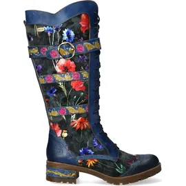 LAURA VITA Stiefel blau / mischfarben 37