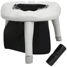 vidaXL Campingtoilette, Campingtoilette mit Beuteln 200 kg