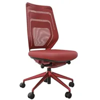 FM Helmets fm Bürostuhl Asiento, 4260761570280 Stoff rot, Gestell