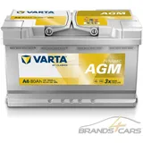 VARTA AUTOBATTERIE 12V 80Ah STARTER 800A STARTER ERSETZT 74AH 75AH 77AH A6