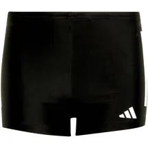 Adidas 3-Streifen Kids Boxer-Badehose Black / White 140