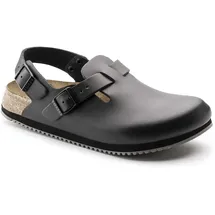 Birkenstock Clog Tokio Super Grip, Naturleder, schwarz, Weite normal, Größe 40