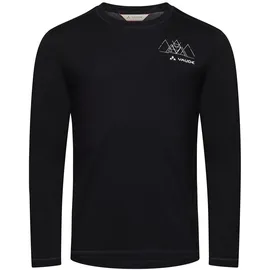 Vaude Monviso Wool LS T-Shirt II Schwarz L