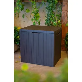 KETER Garten Aufbewahrungsbox City 113 L 5360 x 890 cm Grau