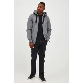 !Solid Kapuzensweatjacke SOLID grau XXL