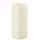 uYuni LED Stumpenkerze 10,1 x 20 cm beige