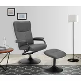 Andas »Istad, TV-Sessel, Sessel mit Hocker und Schlaffunktion,«, mit Drehfuß, nordisches Design und Hocker