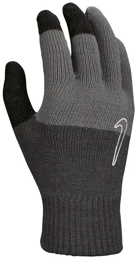 Nike Feldspielerhandschuhe Knitted Tech Grip Graphic Handschuhe 2.0 grau|schwarz S/M