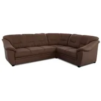 sit & more Ecksofa Savona Mikrofaser Braun