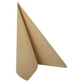 Papstar 50 Servietten ROYAL Collection 1/4-Falz 40 cm x 40 cm sand Rose