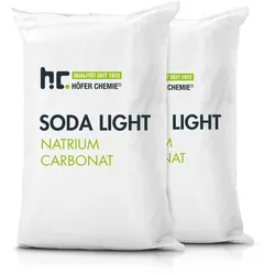 2x 25 kg Natriumcarbonat (Soda) leicht technische Qualität
