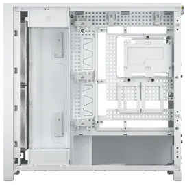 Corsair FRAME 5000D WOOD RS Midi Tower Walnuss, Weiß