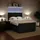 vidaXL Boxspringbett 140 x 200 cm Schwarz