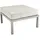 Brafab Weldon Fußhocker-Ottomane quadratisch 70x70 cm beige