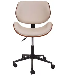 Mendler HWC-G25 Bugholz Walnuss-Optik Creme