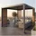 MCW Lamellenwand für Pergola MCW-P65 2 Stück 2,20 x 0,68 m Anthrazit