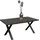 Mäusbacher Ausziehtisch 140 x 73 x 90 cm grau/schwarz