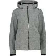 CMP Zip Hood 32a1416 Softshelljacke - B. Co Gesso / Black - XS