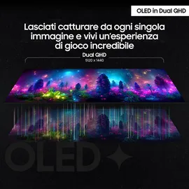 Samsung Odyssey OLED G9 49" Silber