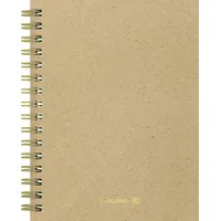 Brunnen Notizbuch Wire-O A5 dotted caramel