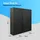 Proregal ELEPHANT Aktenschrank 180x80x40 cm Schwarz