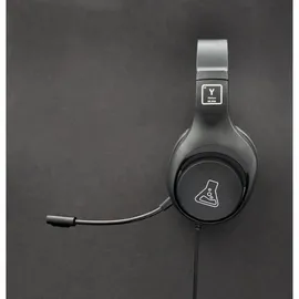 THE G-LAB Gaming Headset for PC PS4 PS5 Xbox Switch Gaming Headset with Microphone Foldable Stereo, Strong Bass Microphone 3.5mm Jack (Black)