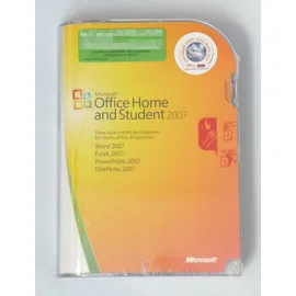 Microsoft Office Home and Student 2007 3 User DE Win