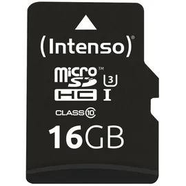 Intenso microSD UHS-I Professional + SD-Adapter 16 GB