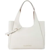 Valentino Futura Shopper Kunstleder Beige/Weiß