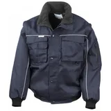 Result Workguard Heavy Duty Jacket / Arbeitsjacke - Result WORK-GUARD Navy/Navy S