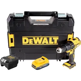 DeWalt DCD 778 E1T inkl. 1x Powerstack Akku 1,7 Ah + Ladegerät + TSTAK