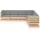 vidaXL Garten-Lounge-Set 7-tlg. Kiefer grau