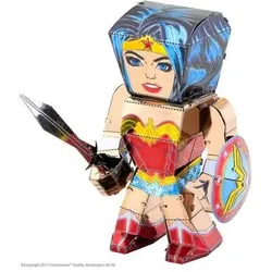 INVENTO 502804 Metal Earth: Justice League Wonder Woman Mini