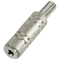 TRU Components 595215 Klinken-Steckverbinder 3.5 mm Buchse, gerade Polzahl: