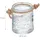 Relaxdays Teelichthalter 12er Set Glas Transparent