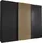Wiemann Drehtürenschrank Denver 278,9 x 236 x 67 cm Grau