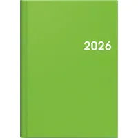 Brunnen Buchkalender 796 A5 1 Woche/2 Seiten grün