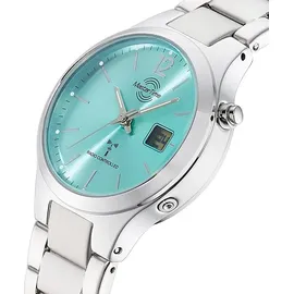 Master Time MTLA-10913-81M Damen-Funkuhr Lady Line Türkis